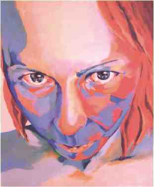 O meu olhar magoa-te? (c�digo 36) | Does my look hurt you? (code 36) / Acr�lico s/ tela | Acrylic on canvas - 114x146 cm - 2006