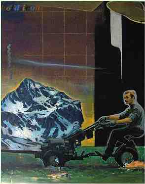 Hold icon | �leo s/ tela - Oil on canvas | 114x146 cm. 2005