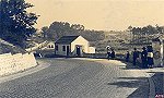 Sa�da norte de Esgueira na d�cada de 1950, quando esta era a �nica estrada que ligava Aveiro a Espinho.