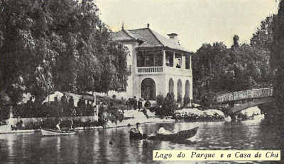 Lago do Parque e Casa de Ch�.