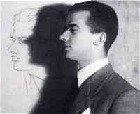 F. T�vora e auto-retrato. Foto de Guilherme Ribeiro.