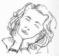 Retrato da filha Lu�sa Teresa por Fernando T�vora.