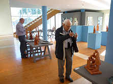 Elementos da Academia de Saberes de Aveiro visitam a exposi��o - 19-10-2011