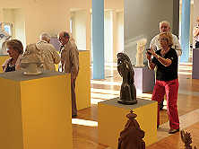 Elementos da Academia de Saberes de Aveiro visitam a exposi��o - 19-10-2011