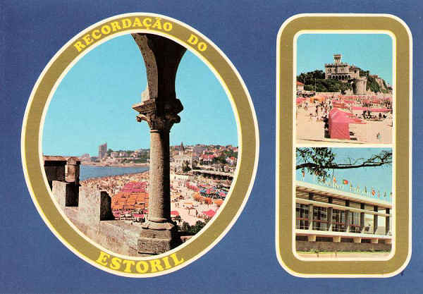 N.� 742 - Estoril - Ed. C�mer - Dimens�es 15x10,4 cm. - Col. M�rio F. Silva.