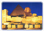 SN - Giz�, Som e luz nas pir�mides de Giz� - Dim. 15,7x11,1 cm - Edi��o El Faraana Advertising & Printing - Col. Am�lcar Monge da Silva (2005)