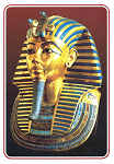 SN - A m�scara dourada de Tutankhamoun - Dim. 15,7x11,1 cm - Edi��o El Faraana Advertising & Printing - Col. Am�lcar Monge da Silva (2005)