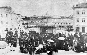 Aveiro nos fins do s�culo XIX (1890). Clicar na imagem para ampliar.