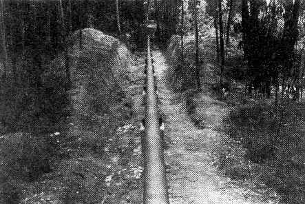 Regadio de Travass� - Conduta de eleva��o.