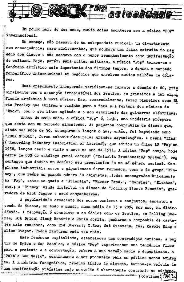 Clicar no meio da p�gina para virar.