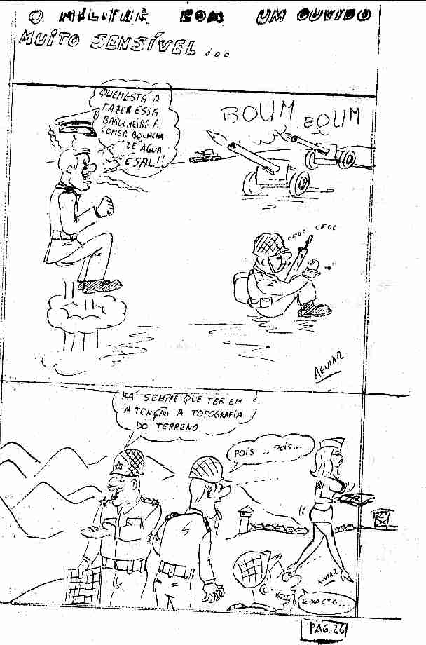 Clicar no meio da p�gina para virar.