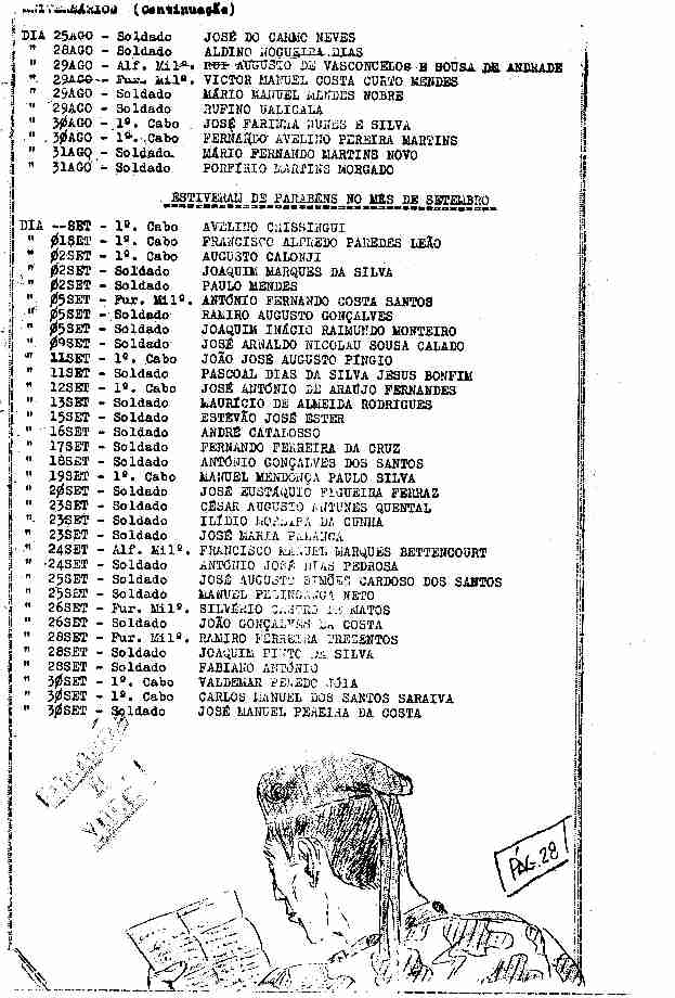 Clicar no meio da p�gina para virar.