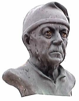 Arrais Ançã. Busto existente na Costa Nova.