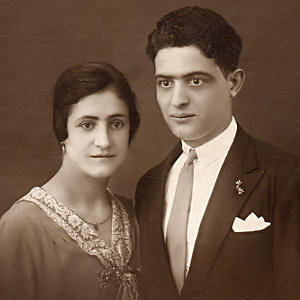 Minha m�e, Florinda Ferreira, e meu pai, Jos� Bandarra. - P�g. 5