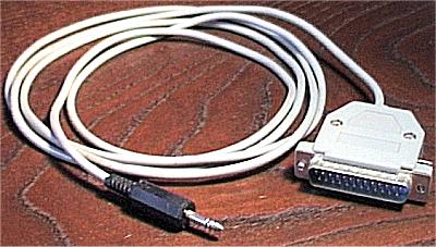 Cabo de liga��o para reconvers�o de programas inform�ticos do Spectrum para os modernos computadores.