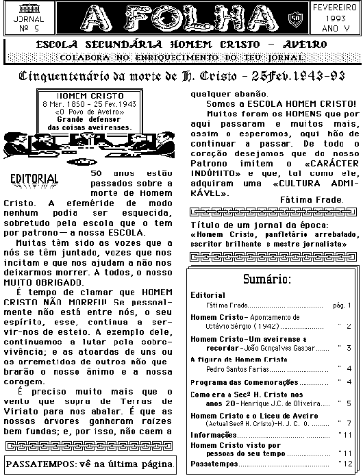 Clicar para voltar � primeira p�gina.