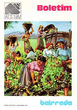 Vindimas antigas - extracto de um original de M�rio Costa.