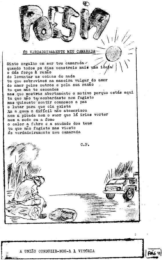 Clicar no meio da p�gina para virar.