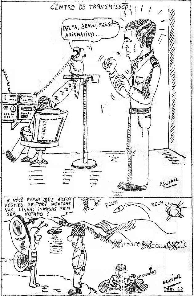 Clicar no meio da p�gina para virar.