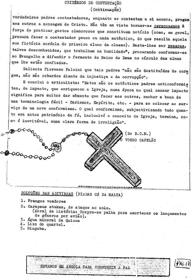 Clicar no meio da p�gina para virar.