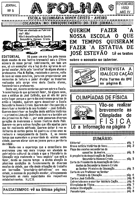 Clicar para voltar � primeira p�gina.