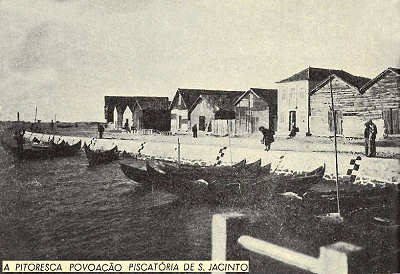 A pitoresca povoa��o de S. Jacinto