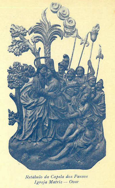 Ret�bulo da Capela dos Passos na Igreja Matriz de Ovar.