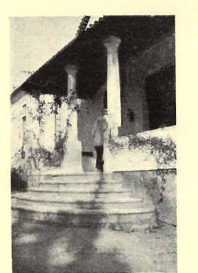 Entrada da vivenda do Conselheiro Jos� Luciano de Castro