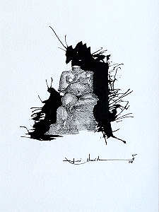 Jos� de Almeida - Mulher na pr�-Hist�ria - Clicar para ampliar.