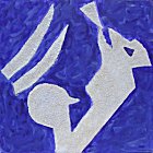 �leo sobre tela - 70x70 cm.