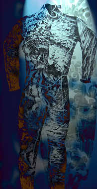 Fato de J�piter - 160x82 cm. Clicar para ampliar.