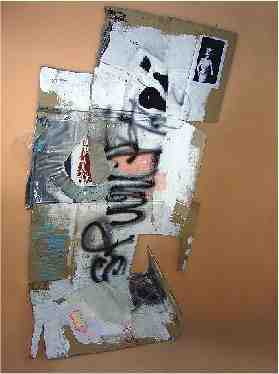 Part of surface assemblage | Assemblage s/ parede/ch�o - Assemblage on the wall/floor | 100x200x150 cm.
