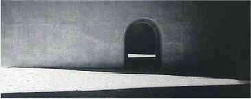 Catedral do sil�ncio - Cathedral of Silence | Fotografia PB, colada em alum�nio - B/W Photography, glued on aluminium | 200x75 cm. 2004