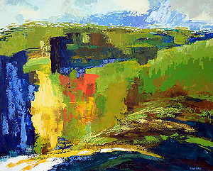 Valen�a Cabral - Paisagem de Montanha - Clicar para ampliar.