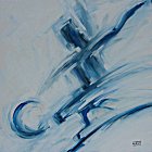 �leo sobre tela - 70x70 cm.